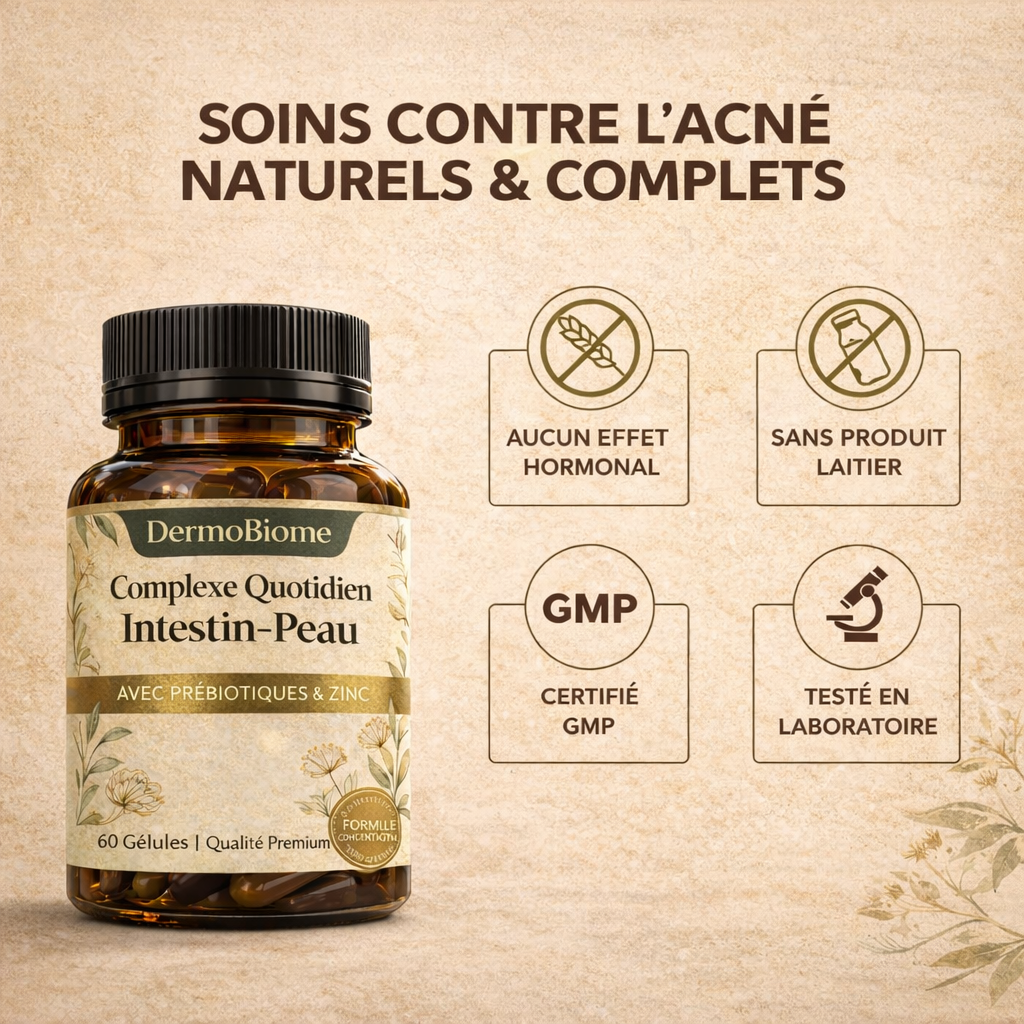 DermoBiome™ | Complexe Microbiome Intestinal & Peau