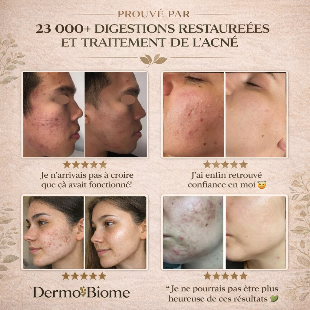 DermoBiome™ | Complexe Microbiome Intestinal & Peau